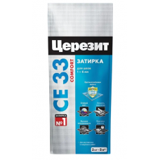 Затирка для плитки 2 кг небесный Ceresit CE33 